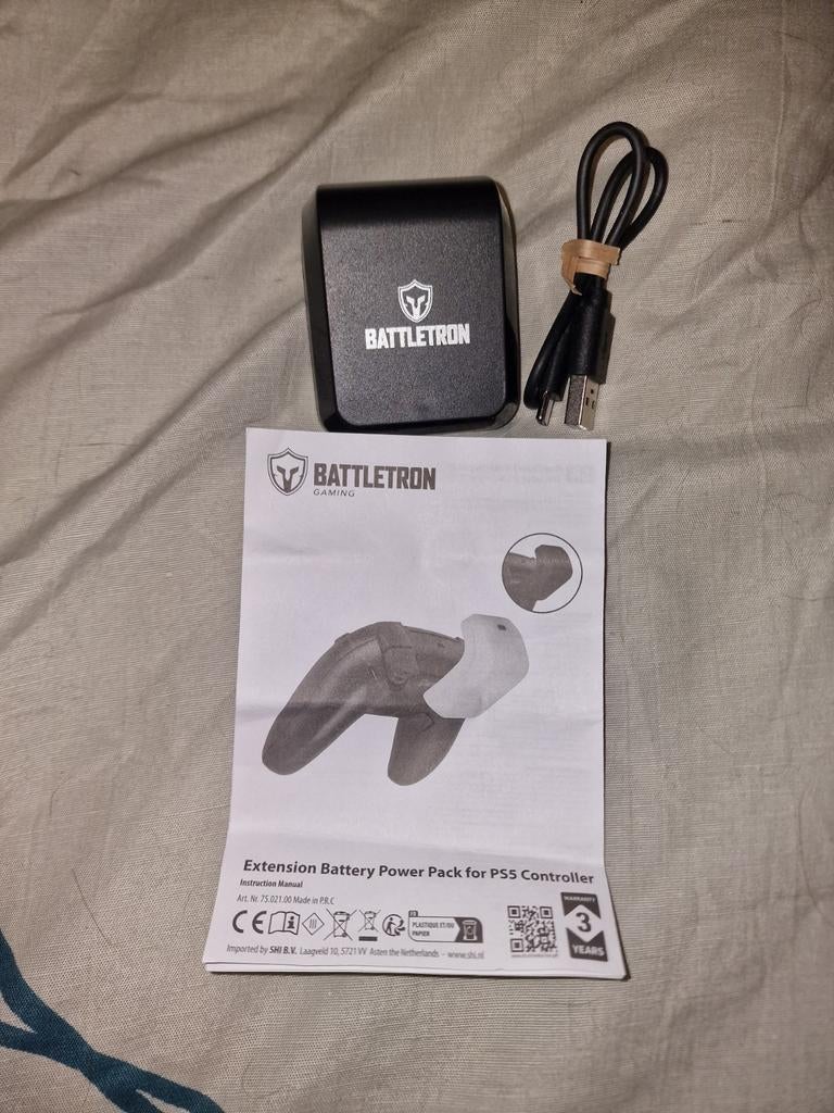 Battletron Power Pack voor PS5 Controller, Spelcomputers en Games, Spelcomputers | Sony PlayStation 5, Ophalen of Verzenden, Nieuw