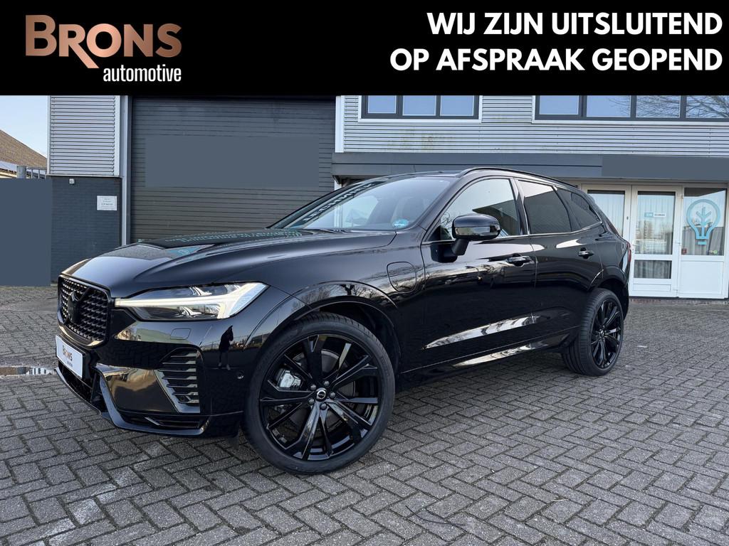 Volvo XC60 2.0 T6 Plug-in hybrid AWD Ultra Black Edition 360, Auto's, Automaat, Stof, Gebruikt, Euro 6