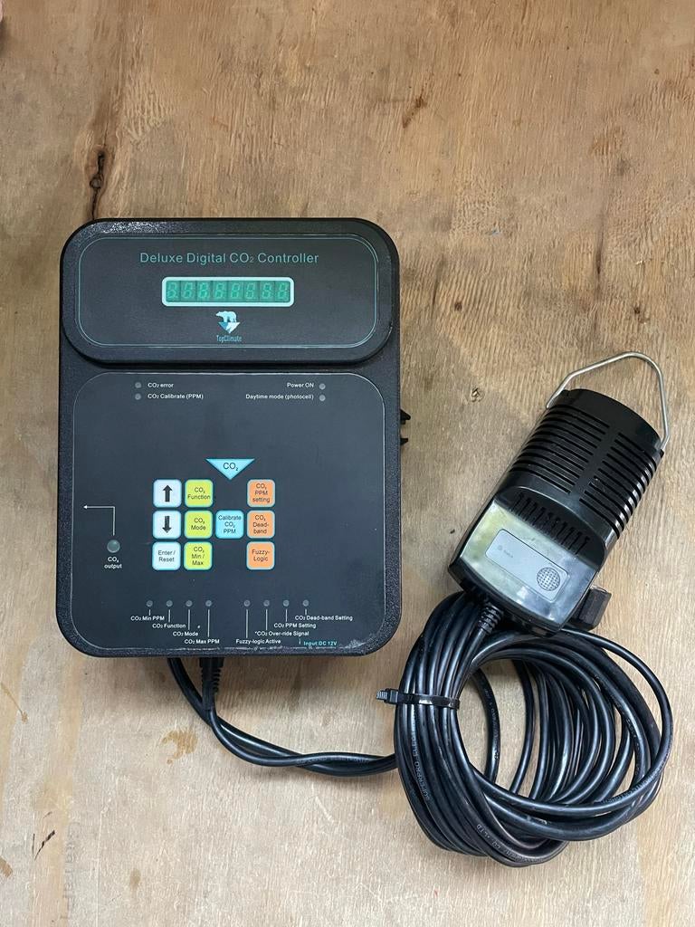 Deluxe Digitale CO2 Controller, Tuin en Terras, Kweekspullen, Ophalen of Verzenden, Gebruikt, Klimaatbeheersing