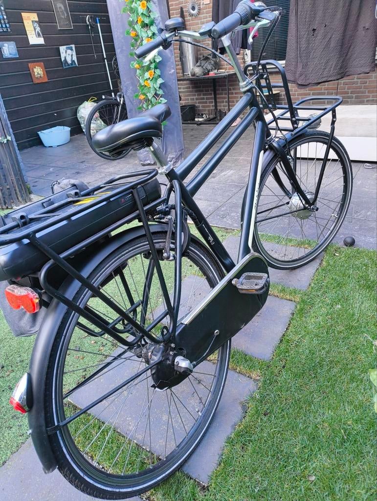 Heren fiets elektrische (defect), Fietsen en Brommers, Elektrische fietsen, Ophalen, Overige merken