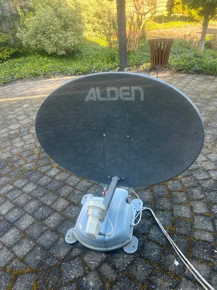 Alden schotelantenne te koop, Audio, Tv en Foto, Schotelantennes, Gebruikt, (Schotel)antenne, Overige merken, Ophalen of Verzenden