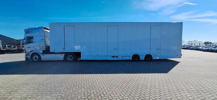 Kässbohrer Gesloten Autotransporter (bj 1999), Auto's, Vrachtwagens, Bedrijf, Te koop, Aanhangers en Opleggers, Overige brandstoffen