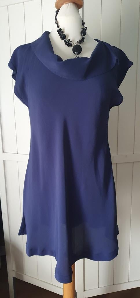 Masai top M, Verzenden, Zo goed als nieuw, Blauw, Zonder mouw