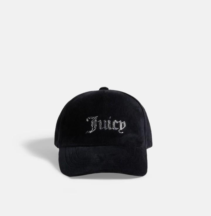 Juicy couture pet zwart steentjes, Kleding | Dames, Hoeden en Petten, Ophalen of Verzenden