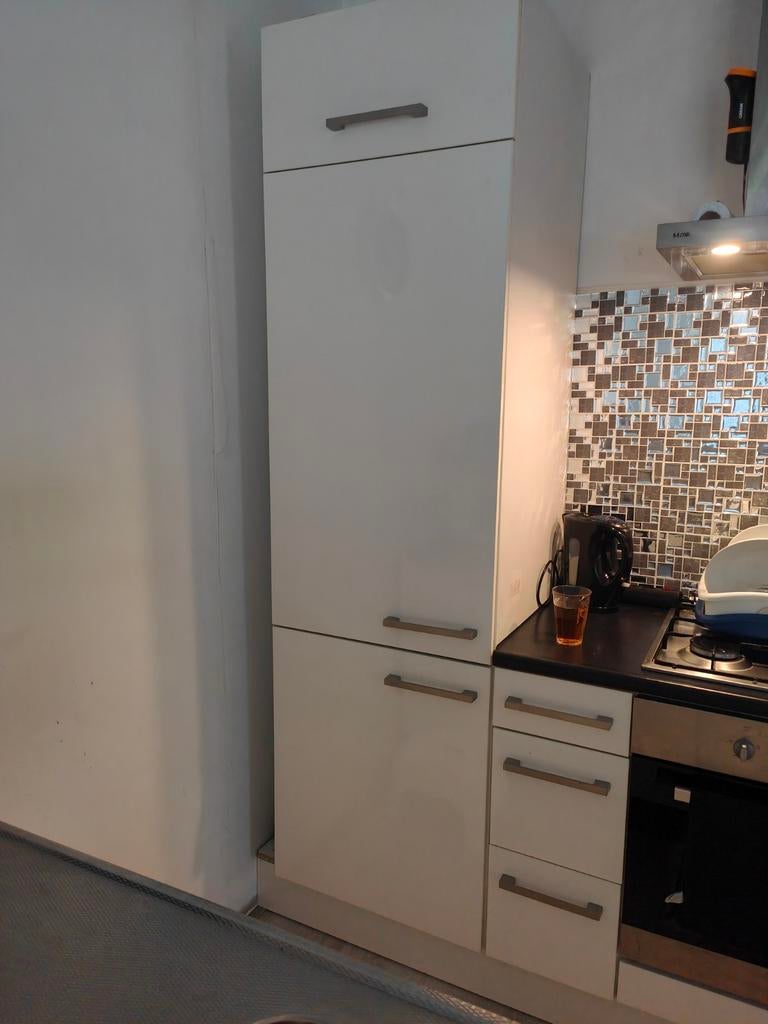 Inbouw combi koel-vriescombinatie, Gebruikt, 200 liter of meer, Met aparte vriezer, Energieklasse A of zuiniger