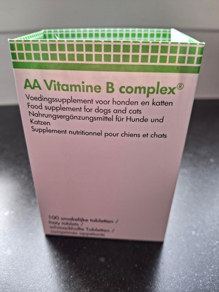 AA vitamine b complex hond, Ophalen, Hond