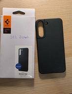 Spigen Liquid Air hoesje voor Samsung Galaxy S22.  Zwart, Ophalen of Verzenden, Zo goed als nieuw, Frontje of Cover