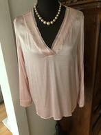 Her shirt zijde blous M 38/40, Kleding | Dames, Maat 38/40 (M), Verzenden, Zo goed als nieuw, Roze