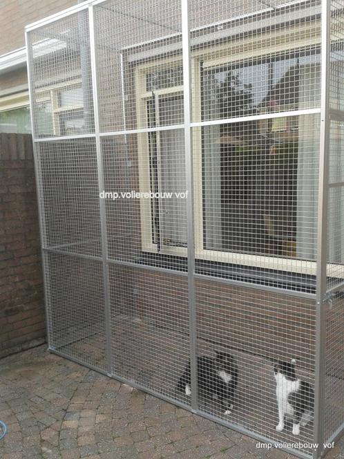 Aluminium kattenrennen op maat gemaakt, Dieren en Toebehoren, Katten-accessoires, Nieuw, Ophalen