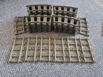 Partij O209=34x Lego 9v rails bocht + 6x Recht