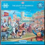 Gibsons - The Joust at Warwick - 1000 stukjes, Hobby en Vrije tijd, Denksport en Puzzels, Ophalen of Verzenden, Gebruikt