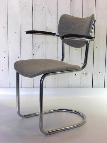 De Wit 3011 - Originele vintage eetkamerstoel  beschikbaar voor biedingen