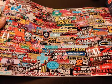 JDM Sticker Bomb Folie - 140x30cm beschikbaar voor biedingen