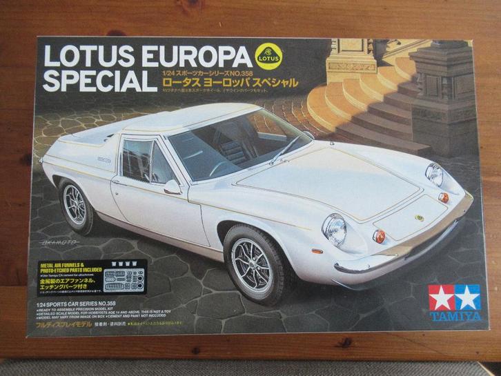 Lotus Europa Special (Tamiya 1/24), Hobby en Vrije tijd, Modelbouw | Auto's en Voertuigen, Nieuw, Auto, Groter dan 1:32, Tamiya
