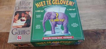 After Dinner Game: Niet te Geloven! beschikbaar voor biedingen