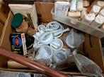 Verzameling medisch vijzels verband tuitbeker gehoorapparaat, Antiek en Kunst, Ophalen
