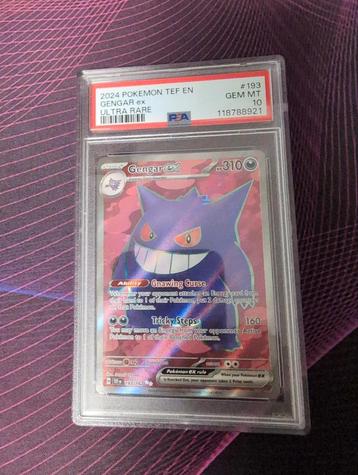 Pokemon Gengar ex - #193 - PSA 10! beschikbaar voor biedingen