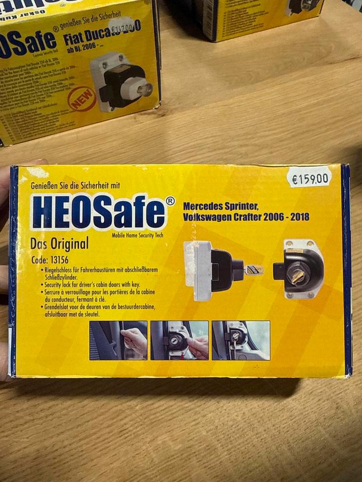 Heosafe Cabine Slotset Sprinter/Crafter 2006-2017, Caravans en Kamperen, Camper-accessoires, Nieuw, Ophalen of Verzenden