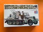 Tamiya German 8ton Semi Track 1/35 *050  zonder decals, Tank, Italeri, 1:32 tot 1:50, Nieuw