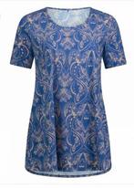 Van Plusbasics TE KOOP GEVRAAGD kleding Ibiza Vibes maat 52, Verzenden, Zo goed als nieuw, Blauw, Blouse of Tuniek