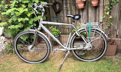 Gazelle Orange jongensfiets N8, Fietsen en Brommers, Fietsen | Jongens, Gebruikt, 26 inch of meer, Versnellingen, Ophalen