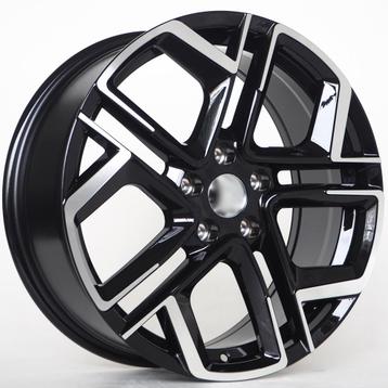18" VW YORK TIGUAN R LOOK VELGEN 5X112 GOLF 6 7 8 CADDY beschikbaar voor biedingen