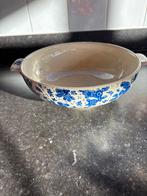 Beatrix Schaal met Craquelé, Gebruikt, Porselein of Keramiek, Schaal, Rond