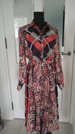 prachtige TAMONTANA maxi jurk met plise mt L € 20,00, Bruin, Tramontana, Maat 42/44 (L), Ophalen of Verzenden