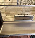 Mooie vogelkooi broedkooi/uitvliegkooi, Dieren en Toebehoren, Ophalen, Zo goed als nieuw, Aluminium, Broedkooi of Kweekkooi