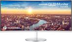 Samsung 34" Ultrawide Curved QLED Monitor wit LC34J791WTUXEN, Computers en Software, Monitoren, Thunderbolt, Gebruikt, 3 tot 5 ms