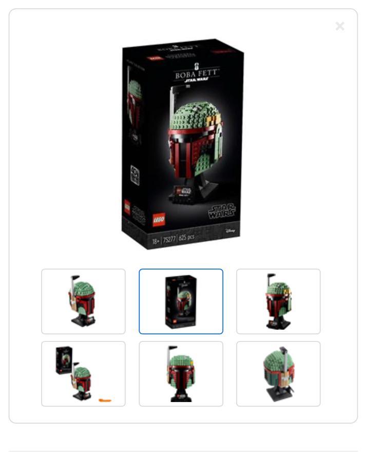 LEGO Star Wars Boba Fett Helm 75277 - Nieuw!, Kinderen en Baby's, Speelgoed | Duplo en Lego, Nieuw, Lego, Complete set, Ophalen of Verzenden