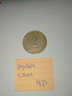 Joegoslavië 2 Dinar 1972, Verzenden, Joegoslavië, Losse munt