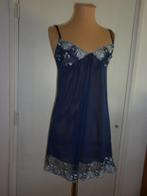nachthemd / onderjurk maat 36, Verzenden, Blauw, Nachtkleding