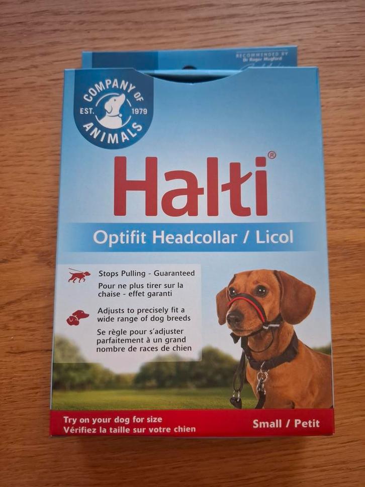 Halti Optifit Headcollar maat S, Dieren en Toebehoren, Honden-accessoires, Nieuw, Ophalen