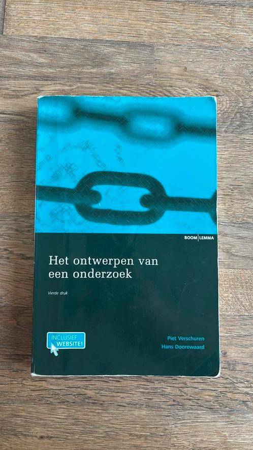Hans Doorewaard - Het ontwerpen van een onderzoek, Boeken, Wetenschap, Nieuw, Verzenden