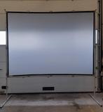 Projecta Fast Fold spanscherm incl. opzicht- & doorzichtdoek, Audio, Tv en Foto, Projectieschermen, Ophalen, Gebruikt