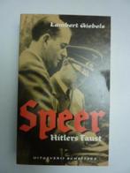 Lambert Giebels - Speer, Hitlers faust, Boeken, Zo goed als nieuw, Verzenden