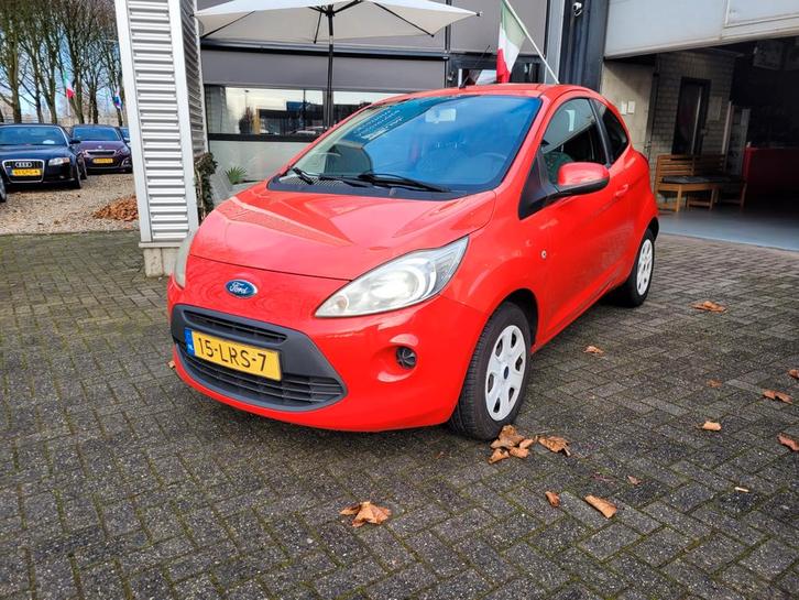 Ford Ka 1.2 51KW 2010 Rood Cool/sound ,airco, Auto's, Ford, Bedrijf, Ka, Benzine, B, Hatchback, Handgeschakeld, Origineel Nederlands