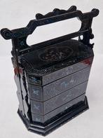 Aparte Chinese SIERADENKIST Sieradenbox Lacque & paarlmoer, Ophalen of Verzenden