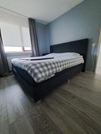 Mooi 2 persoonsbed zwart, Ophalen, Zwart, Tweepersoons, Zo goed als nieuw