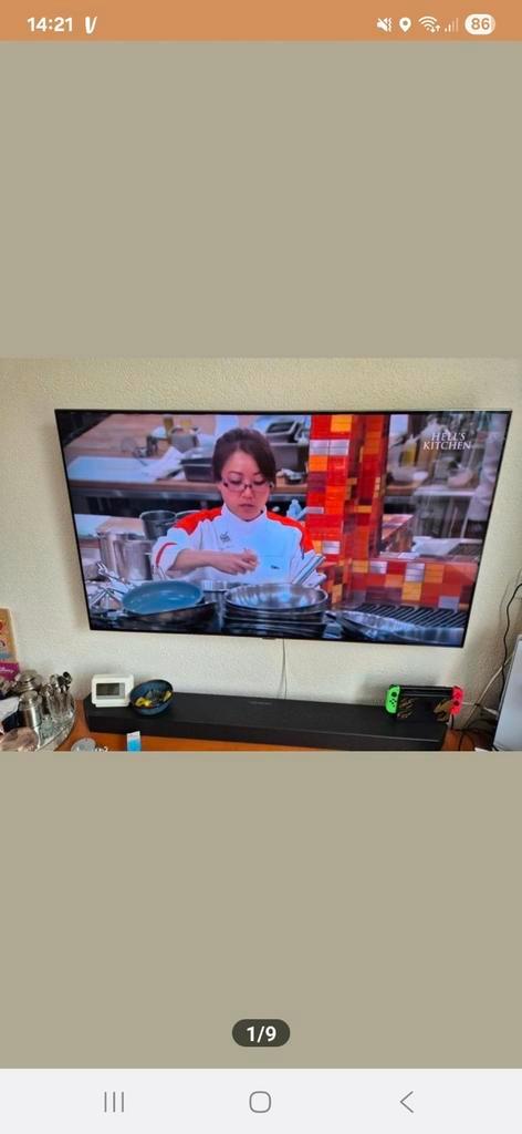 Samsung Qled smart tv  defect, Audio, Tv en Foto, Televisies, Gebruikt, 100 cm of meer, Samsung, Ophalen