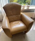 Jori - luxe leren fauteuil met hoge rug, Ophalen, Gebruikt, Design, 50 tot 75 cm