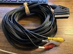 SCART naar composiet - 10 meter, Ophalen of Verzenden, Gebruikt, 10 meter of meer, Scartkabel