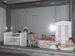 Babykamer poppenhuis, Ophalen of Verzenden, Zo goed als nieuw, Poppenhuis