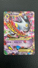 Pokemon promo xy166 Mega M gengar ex white, Ophalen of Verzenden, Gebruikt, Losse kaart