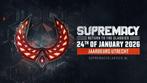 1x ticket Supremacy classics 24-01-2026, Tickets en Kaartjes, Eén persoon