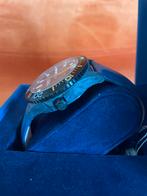 Tecnotempo Automatic Forged Carbon Blauw 200M, Sieraden, Tassen en Uiterlijk, Horloges | Heren, Overige merken, Overige materialen