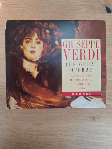 Giuseppe Verdi 8 cd set  beschikbaar voor biedingen