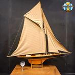 Grote zeilschip /zeilboot America's Cup Columbia 1901 L199cm, Overige merken, ., Ophalen of Verzenden, Zo goed als nieuw