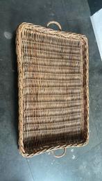 Riviera maison groot dienblad riet 53/80cm, Ophalen, Zo goed als nieuw, Overige materialen